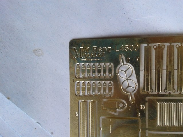 Набор фототравления для MB L4500A