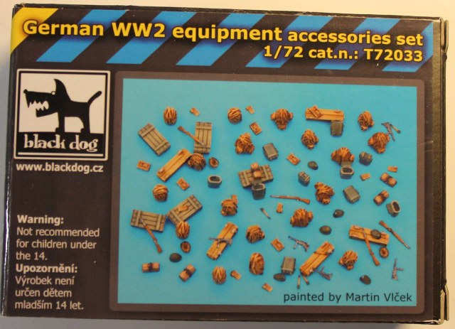набор немецкого оборудования второй мировой войны 1.72