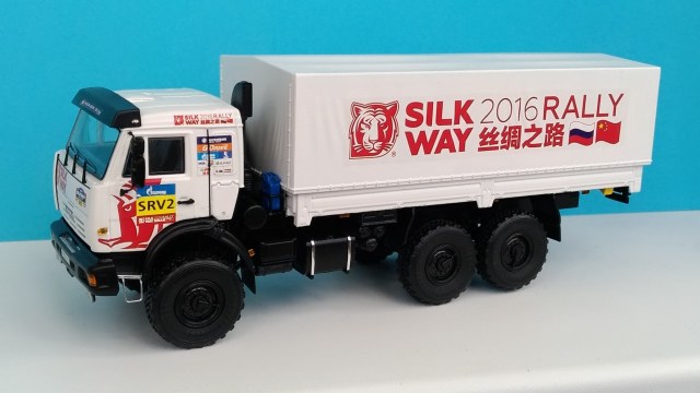 Камаз 43118 ралли Шелковый путь 2016г