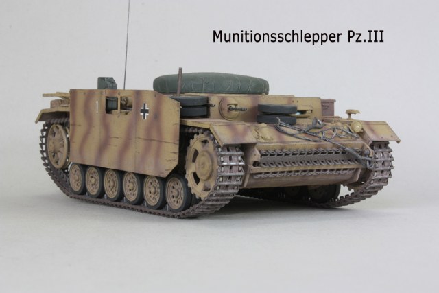 Транспортёр боеприпасов на базе танка Pz.III-J (Munitionsschlepper Pz.III)