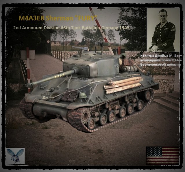 M4A3E8 Sherman "FURY"