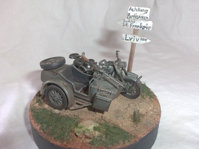 BMW R-75 с коляской