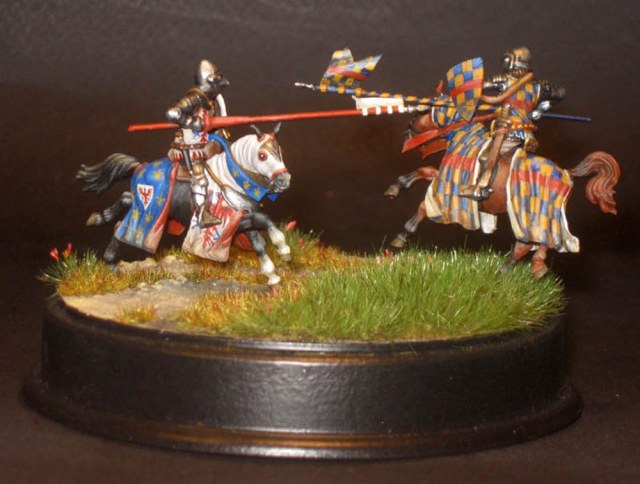 Поединок между бароном де Клиффордом и графом Жаном II ле Мангром по прозвищу Бусико 1386 год.