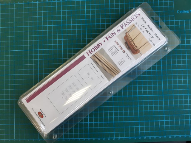 Рангоут для Le Coureur