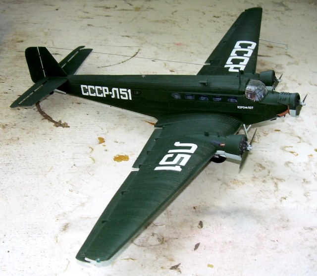 Ju-52/3m, на сей раз аэрофлотовский.