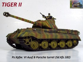 Tiger II с башей Порше