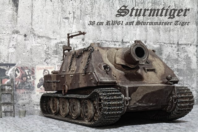 "Sturmtiger" 38 cm RW61 auf Sturmmörser Tiger