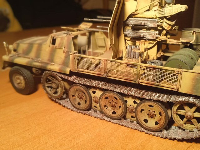 German sWS with 2cm Flakvierling