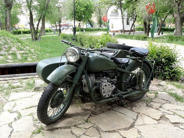 Мотоцикл М-72М.