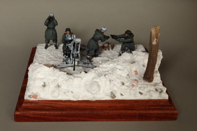 Расчёт зенитчиков СС Flak 38