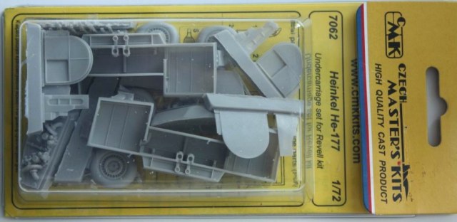He177 Undercarrige set for Revell kit