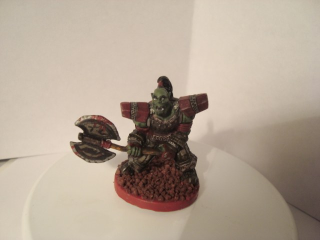 Орк из настольной игры "World of Warcraft: The Adventure Game"