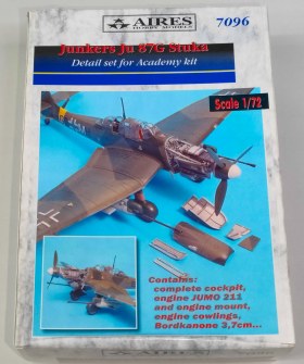 Aires 7096 для Academy Ju-87G Kanonenvogel . Украшаем птичку с пушкой.