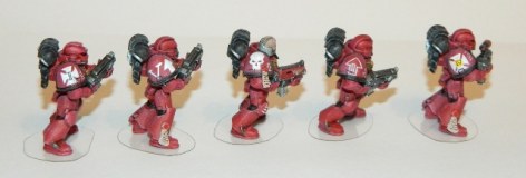 Space marine combat squad