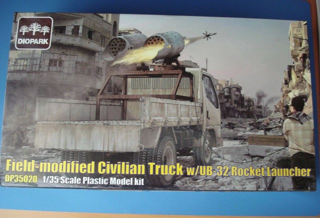 Field-modified Civilian Truck w/UB-32 Rocket Launcher