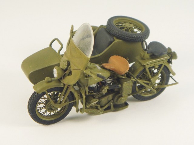 Harley-Davidson WLA с коляской