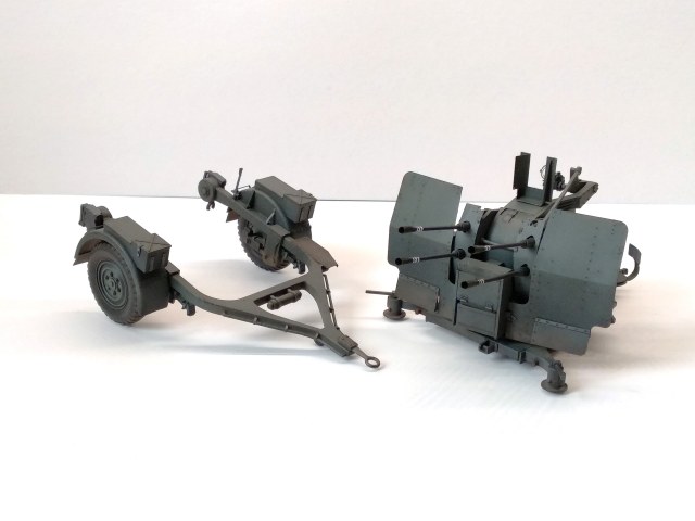 2 cm Flakvierling 38 Mit Sd.Ah. 52