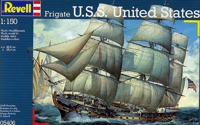 Фрегат USS "United States".
