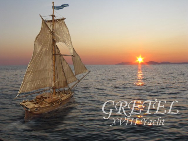 GRETEL шведская прогулочная яхта XVIII в.