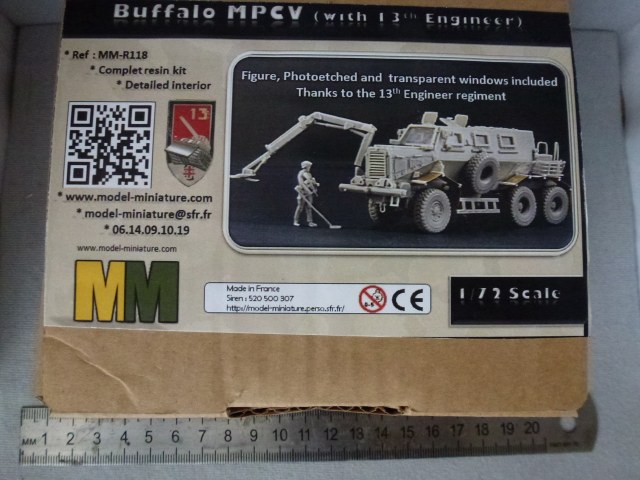 Buffalo MPCV (MRAP truck)   1/72