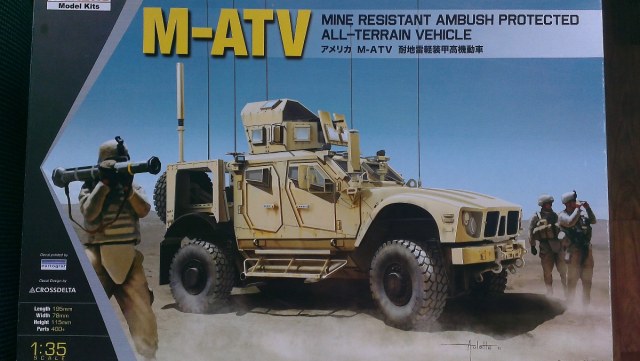 Разведывательный бронетранспортер M-ATV MRAP