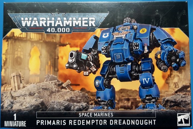SPACE MARINES PRIMARIS REDEMPTOR DREADNOUGHT