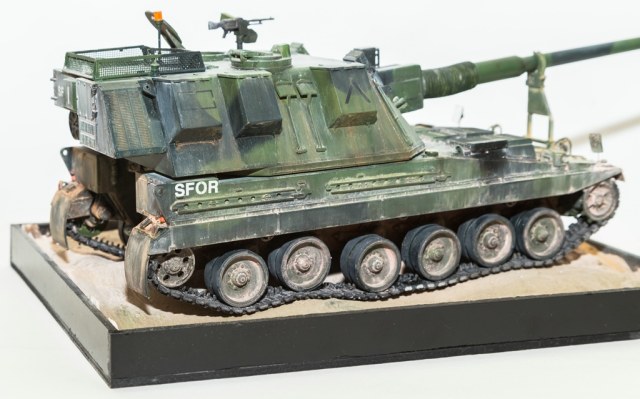 AS90 155-mm Self-Propelled Howitzer