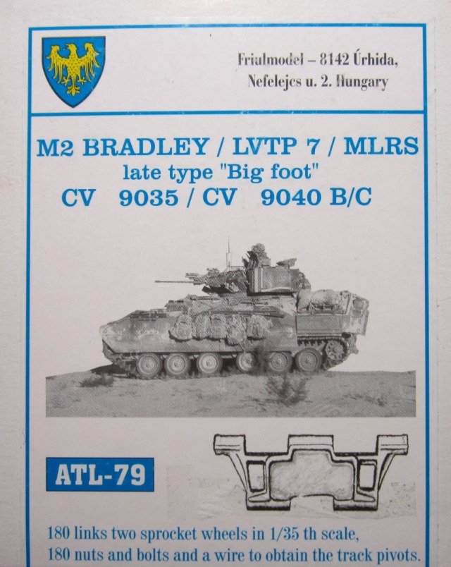 Наборные траки для M2   BRADLEY/LVTP 7/MLRS/CV 9035/CV 9040 B/C