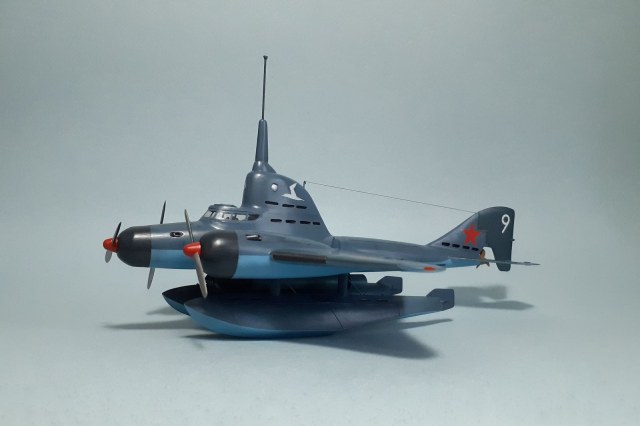 ЛПЛ-1 (проект Б.П. Ушакова, 1936-38) (5 гмтап ВВС ЧФ, Крым, Севастополь, лето 1941) (б.н. 9, ''Буревестник'')