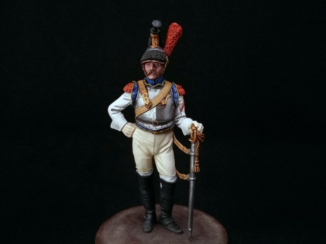 Кирасир 14-го (бывшего 2-го голландского) кирасирского полка. Франция, 1810 год