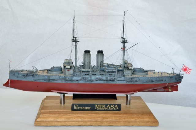 ЭБР "Микаса" весна 1905 г.