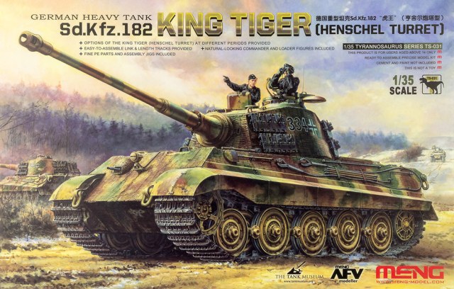 Sd.Kfz.182 King Tiger, Meng, 1/35.