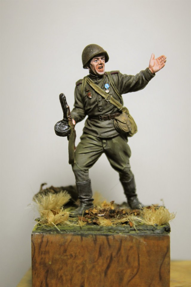 Гвардии рядовой Красной Армии, 1943-45 гг. СССР