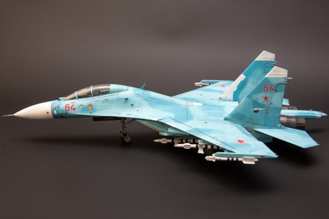 Су-27УБ  64 "красный"