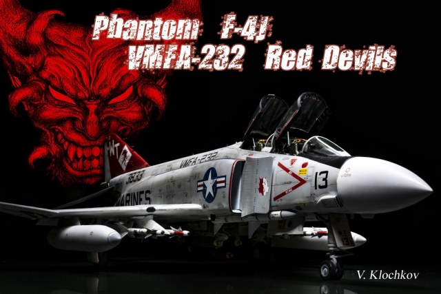 F-4J Phantom II  VMFA-232 Red Devils  в 32м