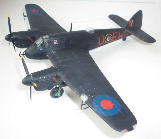 Bristol Beaufighter MkIIF 307"Lwovskich Puchaczy")(польский)sqn RAF Эксетер,1941-1942гг