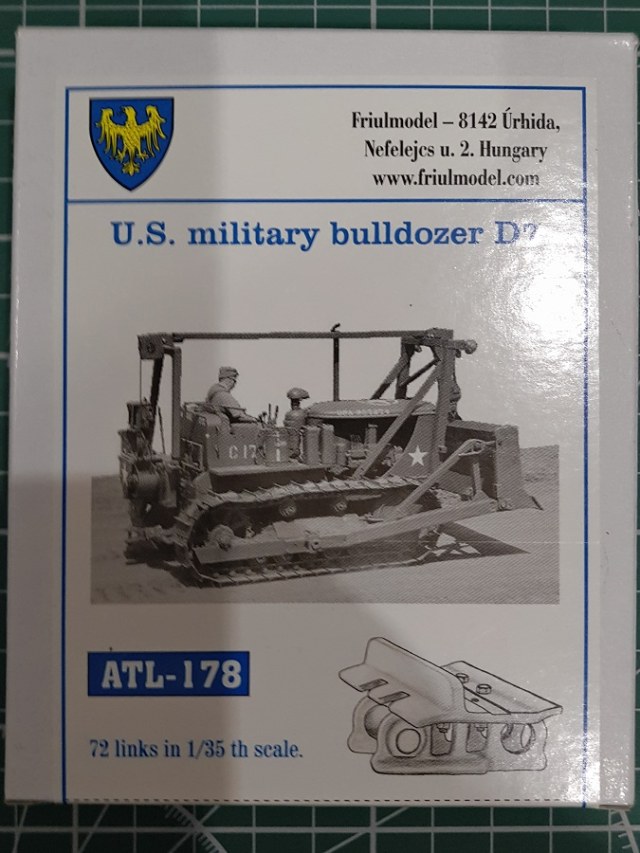 Металлические траки для U.S. Tractor D7 (Caterpillar)