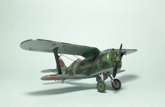 Поликарпов И-153 ''Чайка'' (обр. 1938) (7 ИАП, Ленинградская обл., 1941)