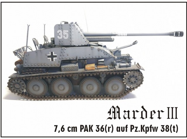Marder III 7.6 cm PAK 36(r) auf Kpfw 38(t)