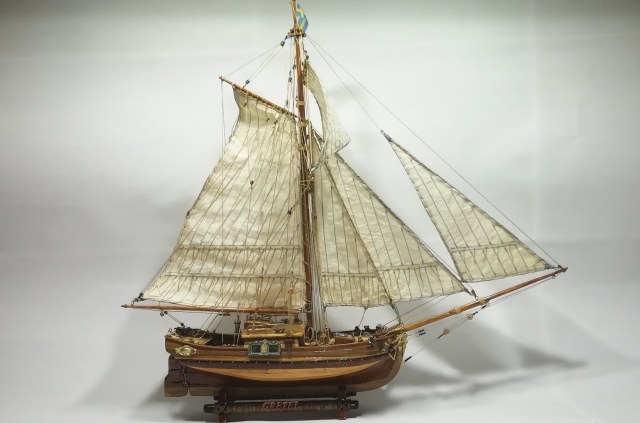 GRETEL Шведская прогулочная яхта XVIII века