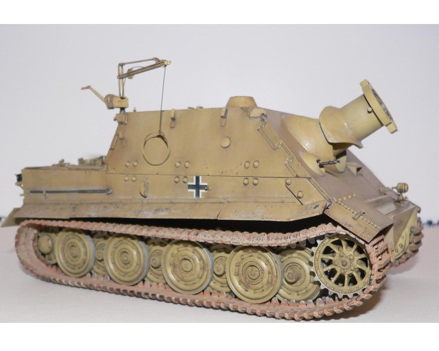 38 cm RW61 auf Sturmmörser Tiger