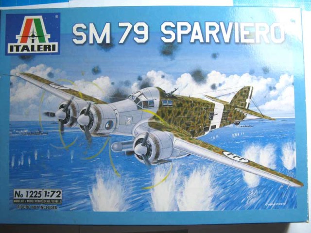 Savoia Maretti  SM-79"Sparviero"    Italery 1/72
