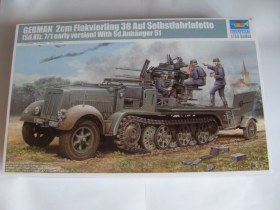 German 2cm Flakvierling 38 Auf Selbstfahrlafette (Sd.Kfz.7/1 early version)