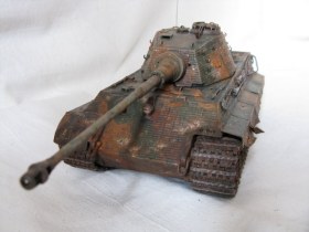Pz VI Ausf.B Tiger. Картон,М 1:30