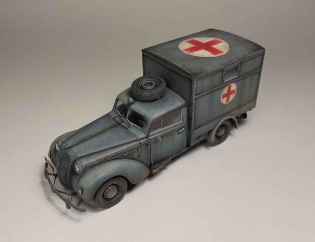 Opel Admiral Krankenwagen