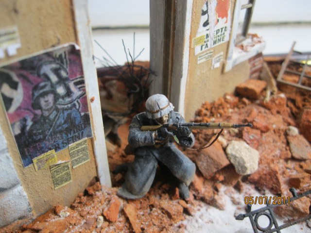 диорама, посвященная Ржевской битве