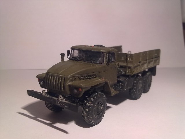 урал-4320 трудяга !