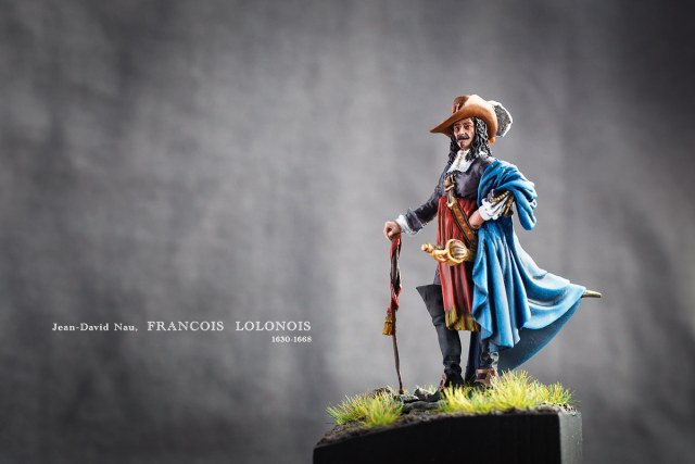 Jean-David Nau/FRANCOIS LOLONOIS (Француа Олоне, 1630-1668), 54 мм