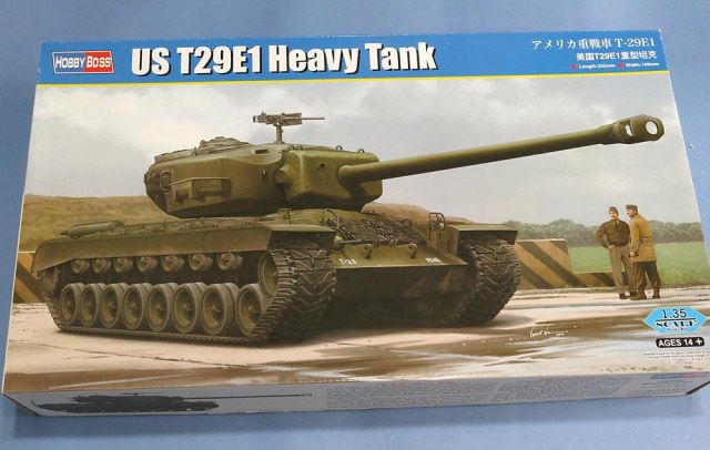 Американский тяжелый танк T29E1