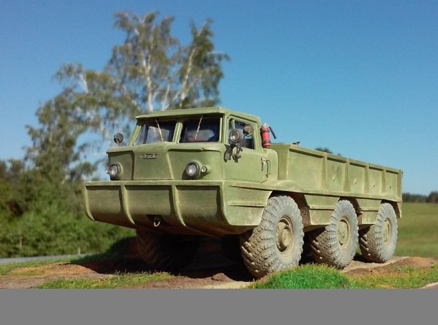 Вездеход-Амфибия ЗИЛ-132П